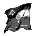 assyrian flag tattoo design idea