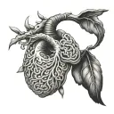 something that represents strength whilst going through chemo and a brain tumor tattoo design idea