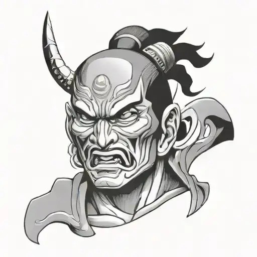 gojo satoru gojo without blindfold tattoo design idea