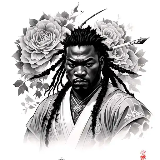 Yasuke tattoo design idea
