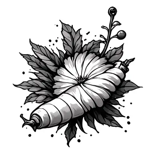 Symbolises the zest/spicy in life. simple but creative tattoo design idea