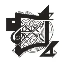 Imagine a tattoo where the numbers 17 and 24 are combined in Roman numerals in a unique way, designed to go on the arm. tattoo design idea