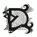 Imagine a tattoo where the numbers 17 and 24 are combined in Roman numerals in a unique way, designed to go on the arm. tattoo design idea