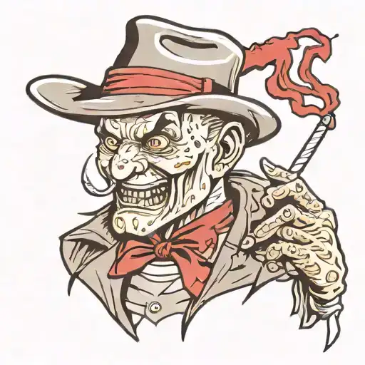 Freddy Krueger tattoo design idea