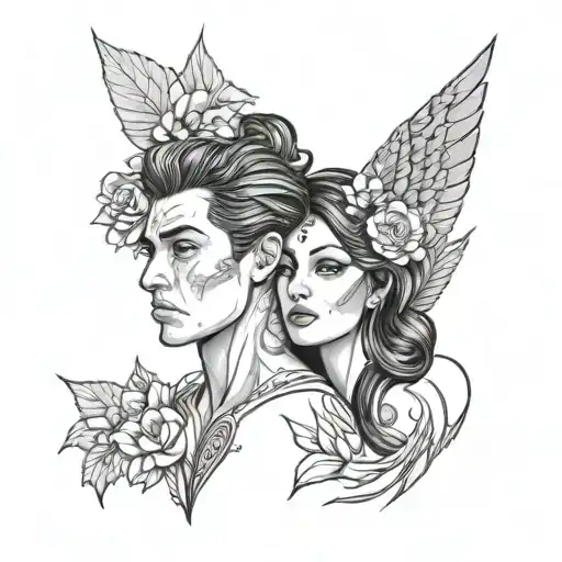 Maria and Mateo tattoo design idea