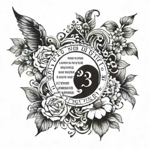 Proverbs 23:4 Verse tattoo design idea