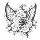 Proverbs 23:4 Verse tattoo design idea