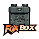 "Fox Box" "Fox Box" Product logo for a mobile satelite battery pack for the military. tattoo design idea