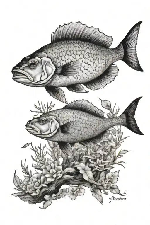 Edoardo natural aquarium of rio de janeiro tattoo design idea