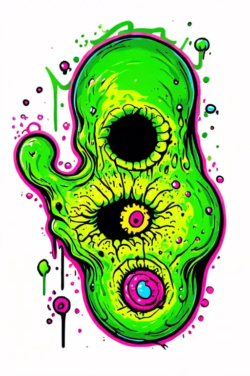 butthole tattoo design idea