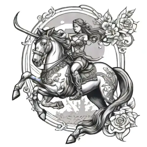 Brianna, Sagittarius, Pennsylvania tattoo design idea
