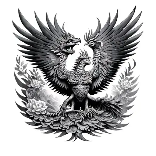 Garuda, Barong Bali tattoo design idea