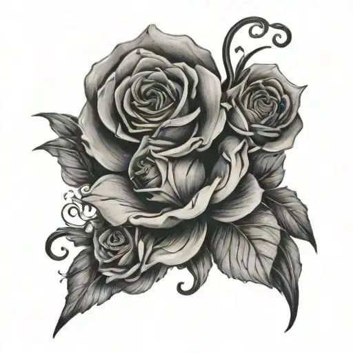 rich / risk tattoo design idea