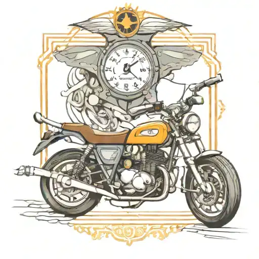 top gear test track tattoo design idea