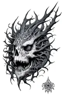 Web of Wyrd tattoo design idea