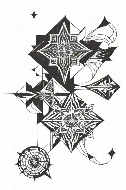 Medalia engraved style tattoo tattoo design idea