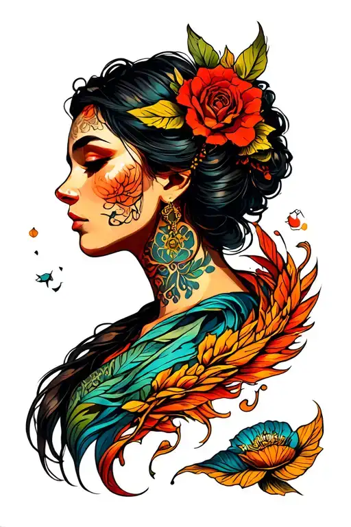 dreams catching success tattoo design idea