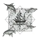 sea ​​Brittany 1969 2004 tattoo design idea