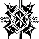 jerusalem cross with yeshua written tattoo design idea