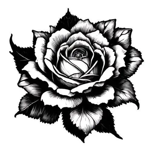 1of1 highlighted tattoo design idea