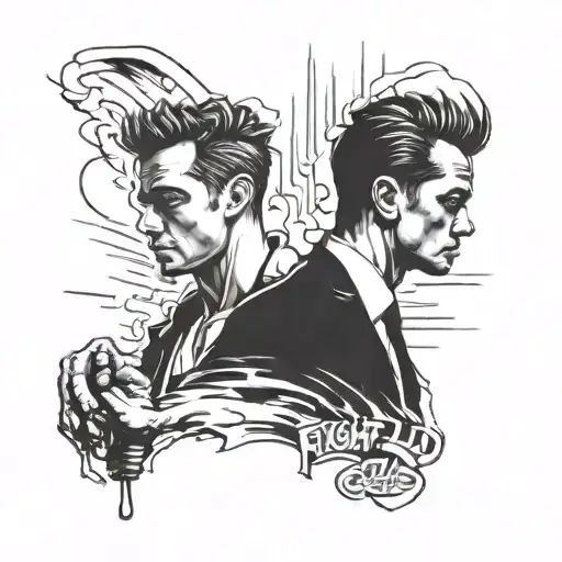 Fight Club tattoo design idea