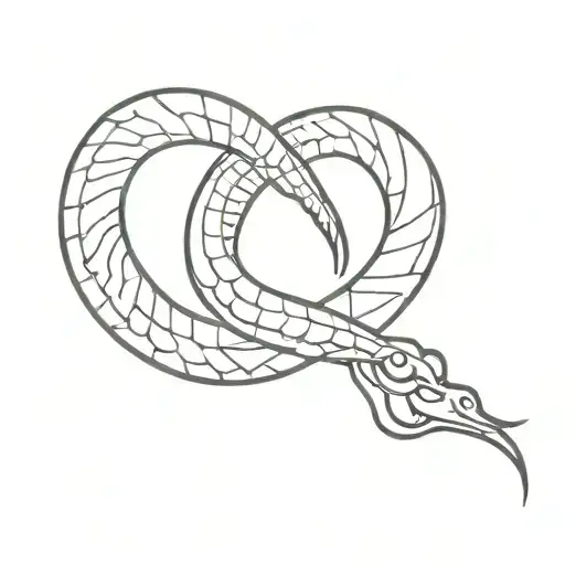 southeast Asian naga tattoo intertwining quote "intent v impact" tattoo design idea