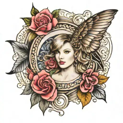 Taylor swift 1989 album tattoo design idea