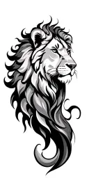 Leo tattoo design idea