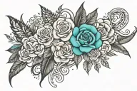 first names of my daughters tattoo design idea