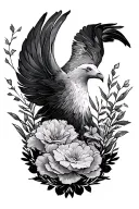 verse Matthew 19:26 tattoo design idea