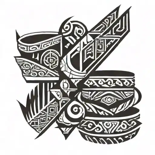 tribal bands tattoo design idea