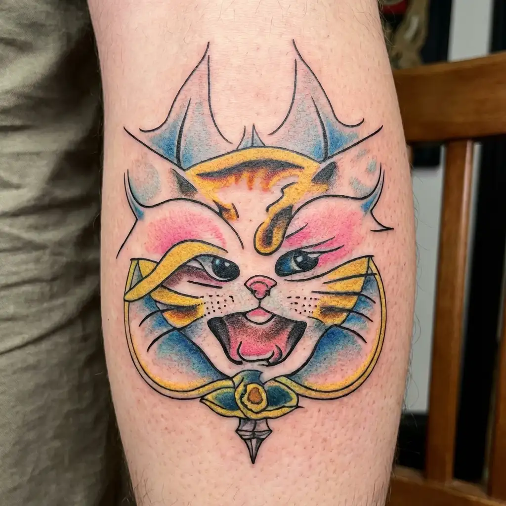 pussy tattoo design idea