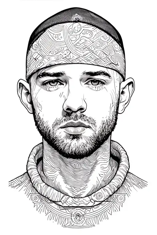 Mac Miller Circles Theme tattoo design idea