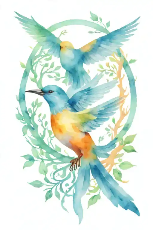 313+ Tree With Birds Flying Away Tattoo Ideas in 2026 - BlackInk AI