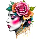 Sade love deluxe tattoo design idea