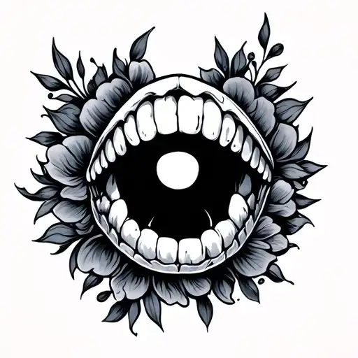 Genital tattoo design idea