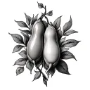 two peas in a pod two peas in a pod transforming  tattoo design idea