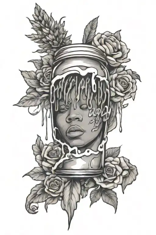 Juice wrld album covers tattoo design idea