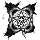 Wicca tattoo design idea