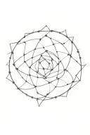 Fractal tattoo design idea