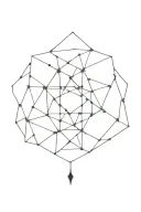 Fractal tattoo design idea