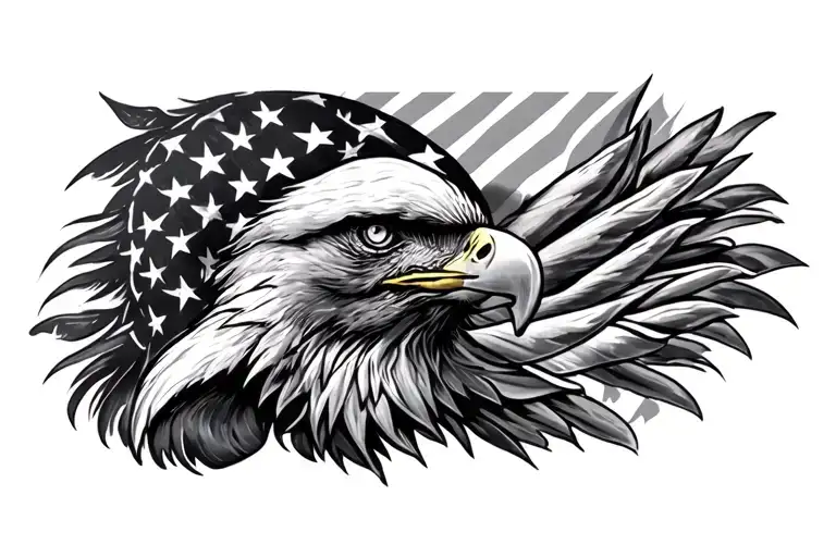 america tattoo design idea