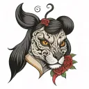 babes tattoo design idea