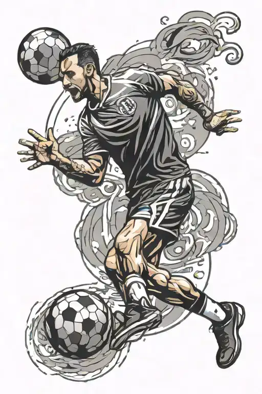 handball tattoo design tattoo design idea