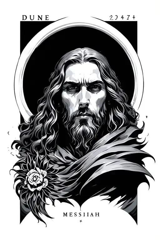 dune messiah tattoo design idea