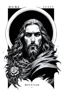 dune messiah tattoo design idea