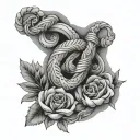 Utah things intertwined tattoo design idea