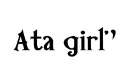 "Atta girl" tattoo design idea