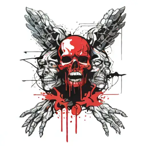 a light so bright it breaks the darkest evil inside hear no see no speak no evil tattoo design idea