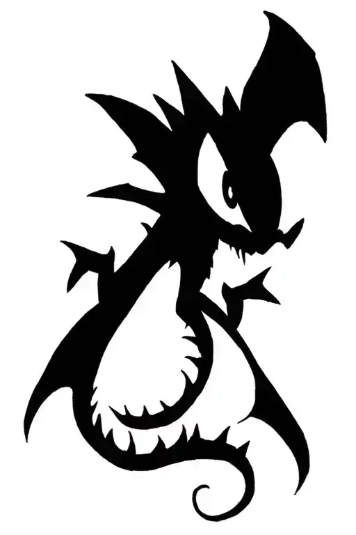 Toothless HTTYD Dragon tattoo design idea